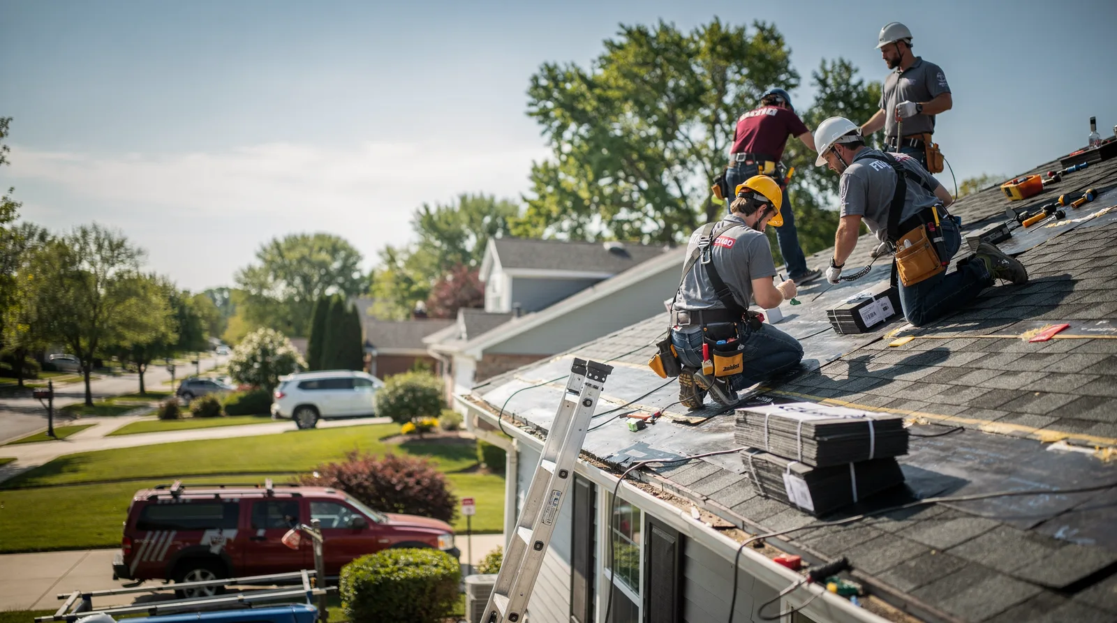 Roof Repair in Perry Hall, MD around you